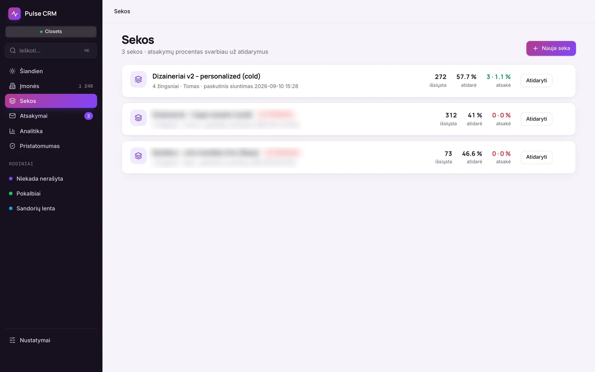 Pulseidea CRM